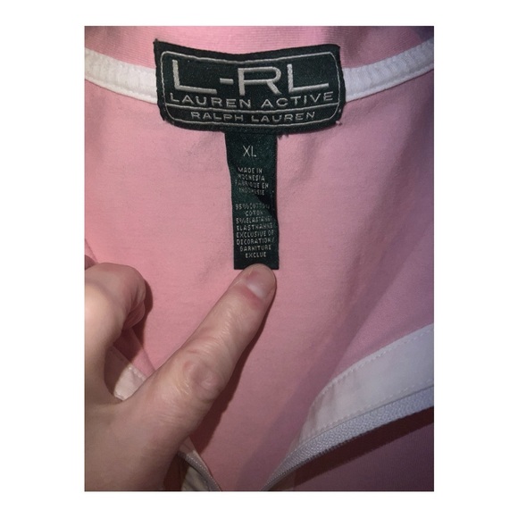 Ralph Lauren Light Pink Zip Tank Top - Picture 8 of 10